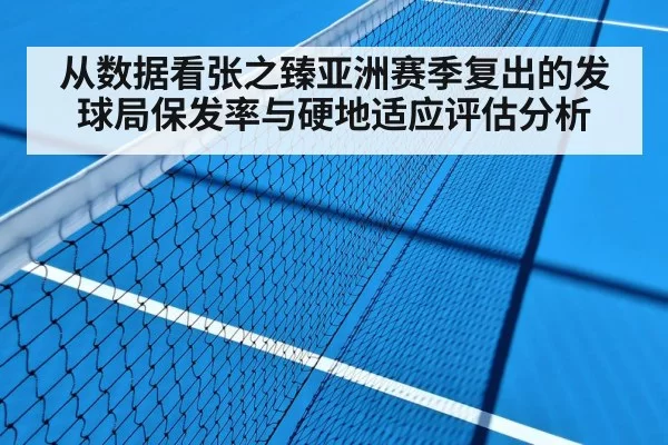 hard court tennis match